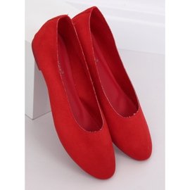 Bailarinas de mujer rojo suave NK17P Rojo 3