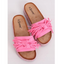 Zapatillas mujer boho rosa CK138P Fluoresceml Fushie rosado 3
