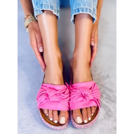 Zapatillas mujer boho rosa CK138P Fluoresceml Fushie rosado 2
