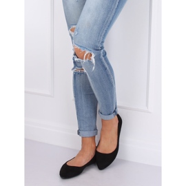 Bailarinas con puntera almendra negra CD52P Negra negro 2