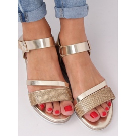 Sandalias mujer oro D-118 Gold dorado 1