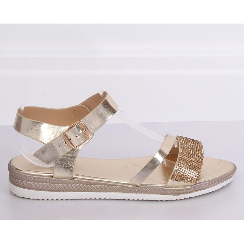Sandalias mujer oro D-118 Gold dorado 2