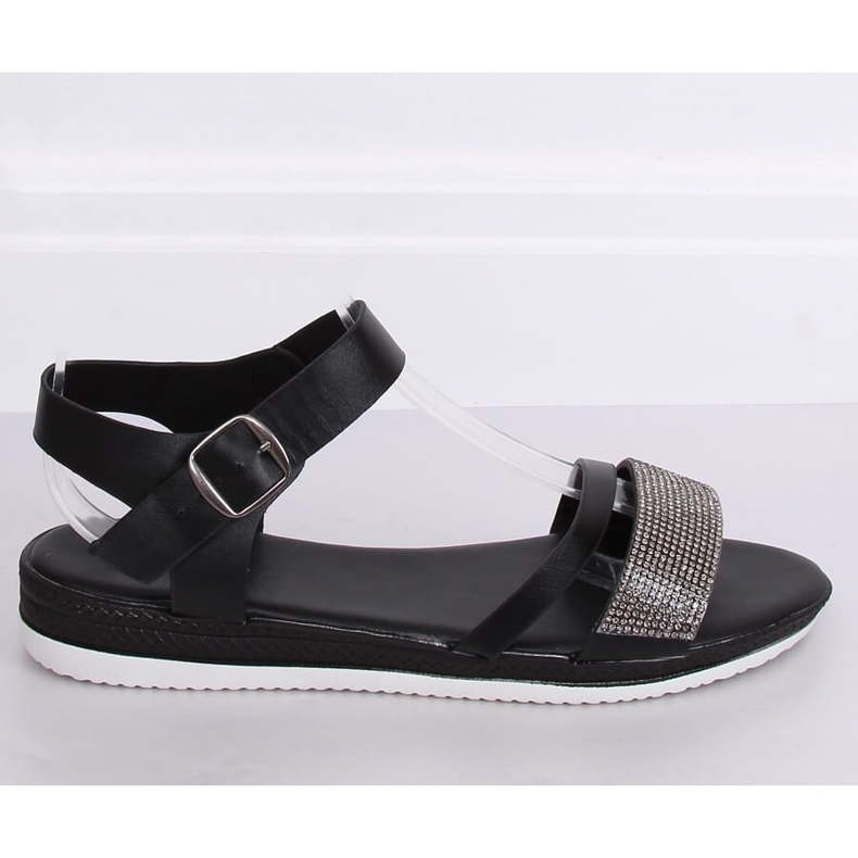 Sandalias de mujer negras D-118 Black negro 2 Sandalias de mujer negras D-118 Black negro 2