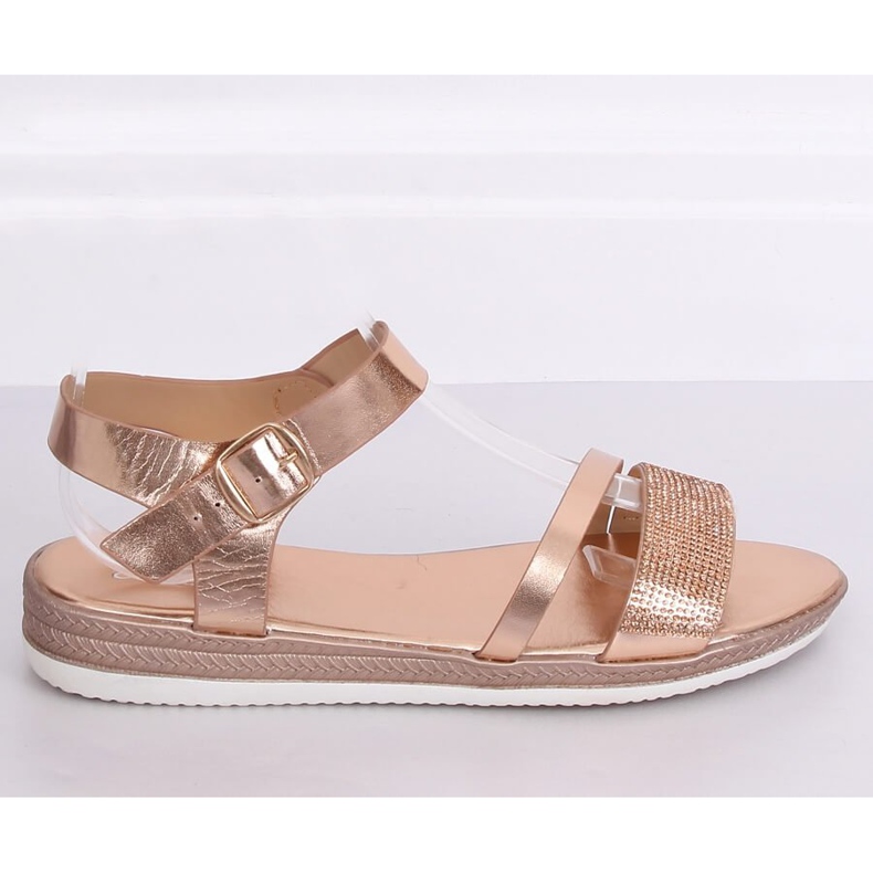 Sandalias de mujer Champagne D-118 Champagne rosado 1