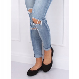 CD63P Black bailarinas negras lisas negro 3