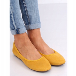 CD63P Bailarinas lisas amarillo miel 2