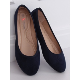 CD63P Navy bailarinas lisas azul marino 2