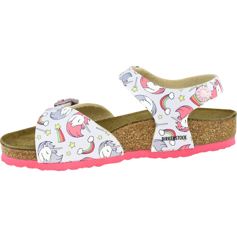 Sandalias Birkenstock Rio Plain Bfdd Kids 1015620 rosado 1