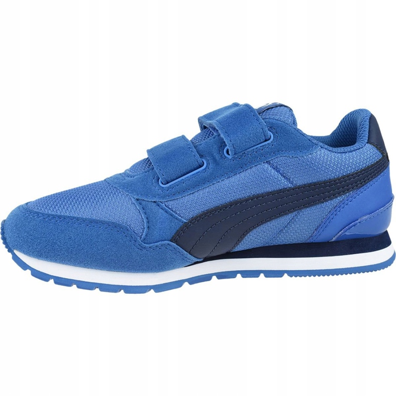 Puma St Runner V2 Mesh Ps Jr 367136 07 azul 1 Puma St Runner V2 Mesh Ps Jr 367136 07 azul 1