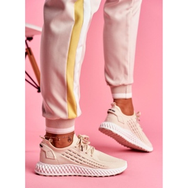 Zapatillas Sport Mujer Beige Claro Mersea 5