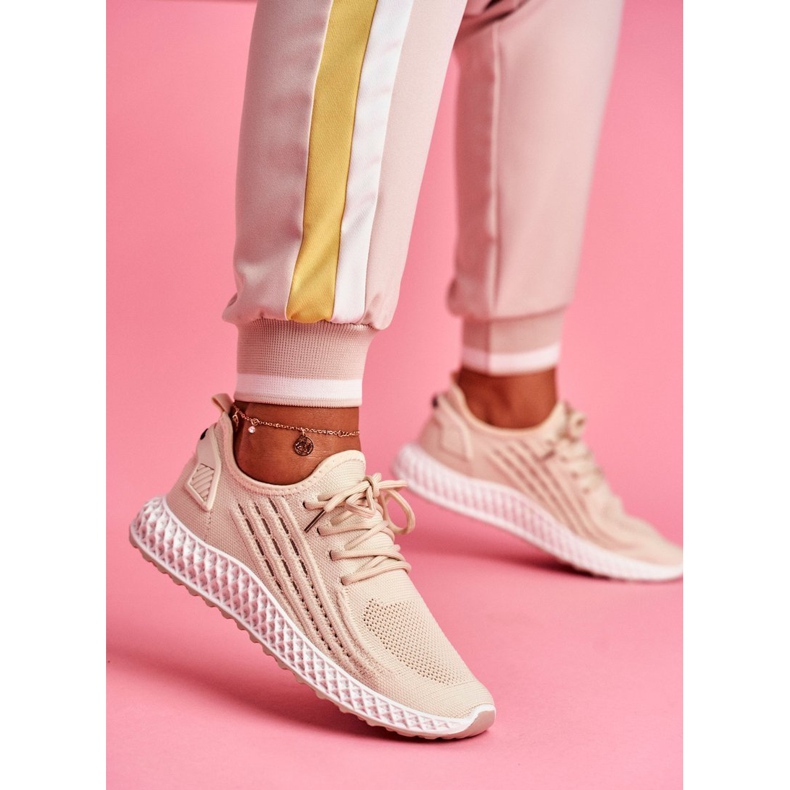 Zapatillas Sport Mujer Beige Claro Mersea 1