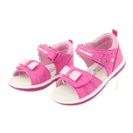 American Club Sandalias de niñas DR20/20 americanas con arco rosa rosado 2