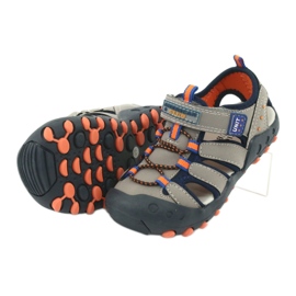 Sandalias para niño American Club DR04 / 20 naranja 4