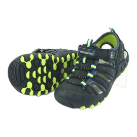 Sandalias para niño American Club DR04 / 20 azul marino verde 3