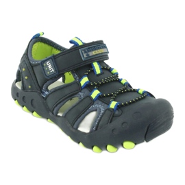 Sandalias para niño American Club DR04 / 20 azul marino verde 1