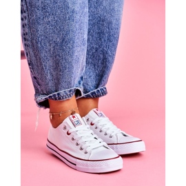 Deportivas Flamencas Blancas de Mujer blanco 2 Deportivas Flamencas Blancas de Mujer blanco 2