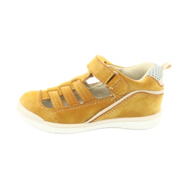 Sandalias velcro niño American Club GC12/20 amarillo 2