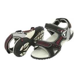 Sandalias deportivas niño American Club RL19/19 negro/gris 3