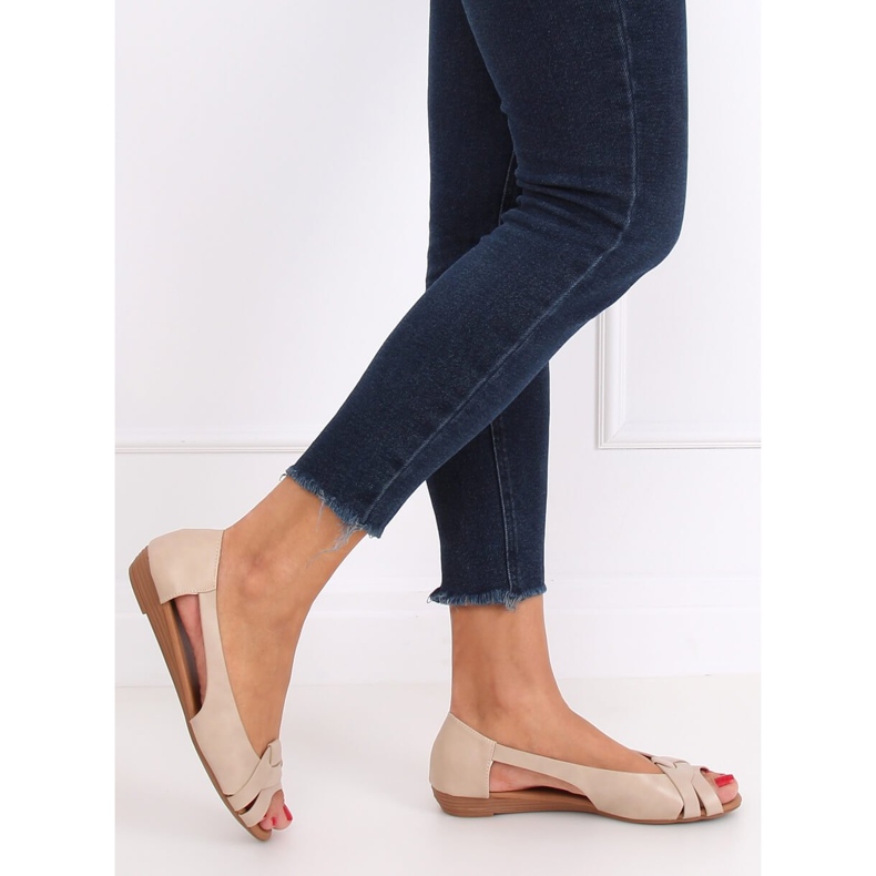 Bailarinas corte beige CC221P Beige 1 Bailarinas corte beige CC221P Beige 1