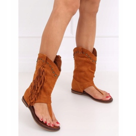 Chanclas camel NS131P Camel marrón 3