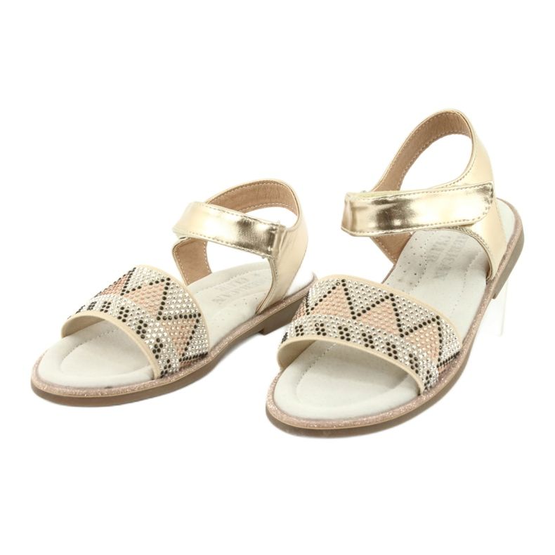 American Club Sandalias chicas negro 2