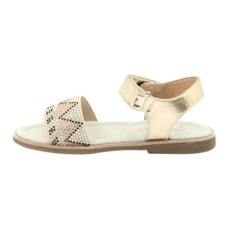 American Club Sandalias chicas negro 1