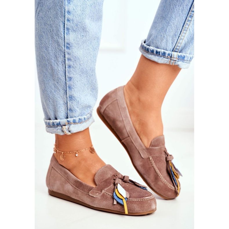 Mocasines Mujer Maciejka Leather Beige 04494-04 / 00-5 1 Mocasines Mujer Maciejka Leather Beige 04494-04 / 00-5 1