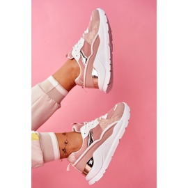SEA Zapatillas deportivas de mujer Sneakers Blanco y Rosa Martina rosado 5