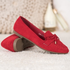 Small Swan Mocasines rojos 2 Small Swan Mocasines rojos 2