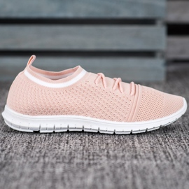 Bella Paris Calzado deportivo sin cordones rosado 1