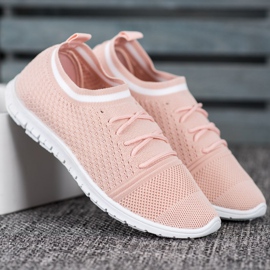 Bella Paris Calzado deportivo sin cordones rosado 4