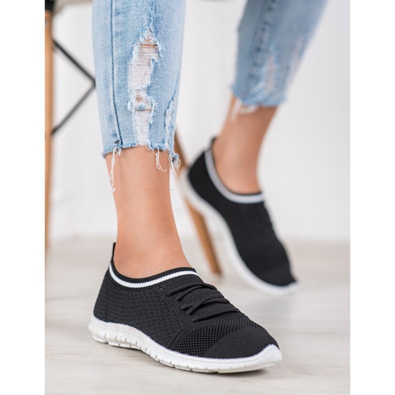 Bella Paris Calzado deportivo sin cordones negro 1