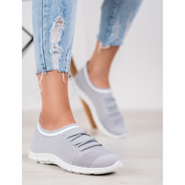 Bella Paris Calzado deportivo sin cordones gris 3