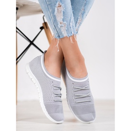 Bella Paris Calzado deportivo sin cordones gris 4