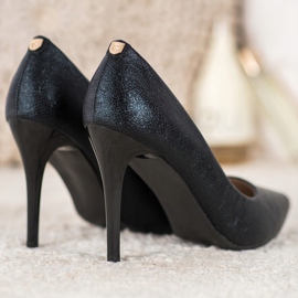 Goodin Tacones altos elegantes negro 4