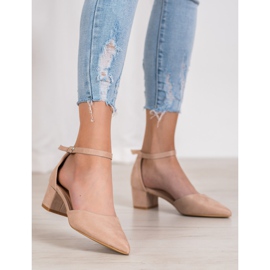 Small Swan Bombas con estilo marrón 1 Small Swan Bombas con estilo marrón 1