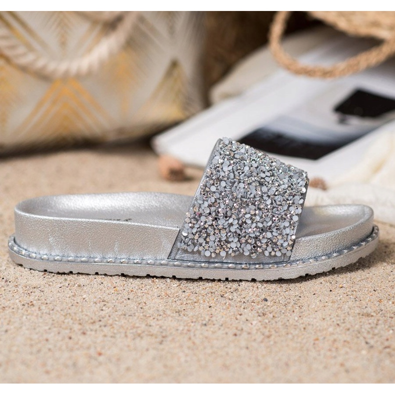 Zapatillas en la plataforma VINCEZA gris 2