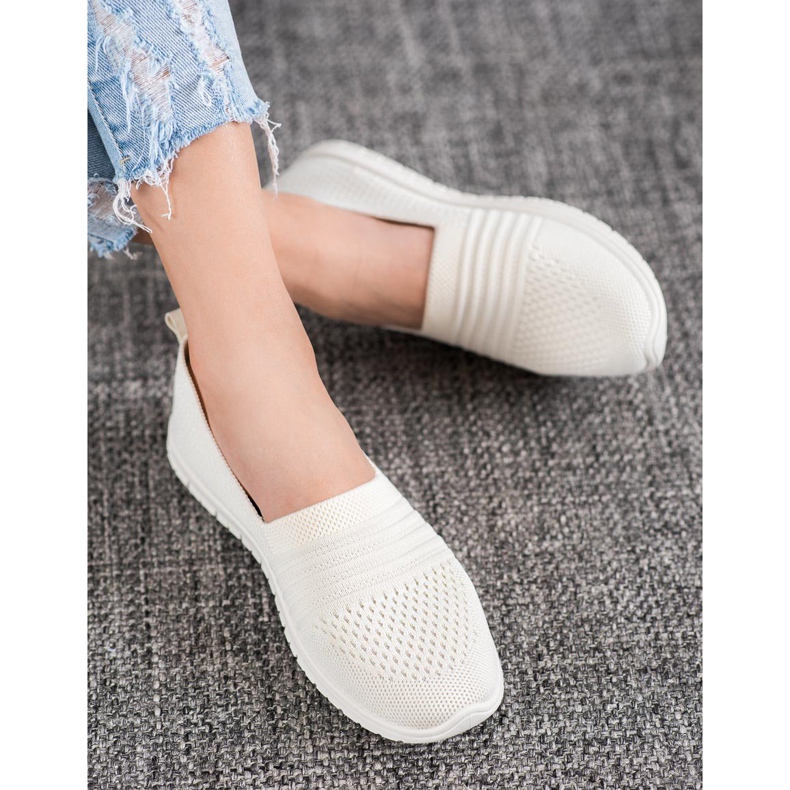 SHELOVET Slipons cómodos calados marrón 2 SHELOVET Slipons cómodos calados marrón 2