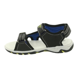 American Club Sandalias deportivas de niños Inserto de cuero RL30/20 Negro 1