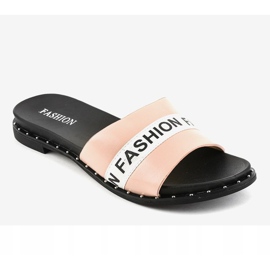 Zapatillas rosa moda 888-2 rosado 1