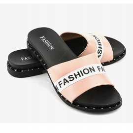 Zapatillas rosa moda 888-2 rosado 4