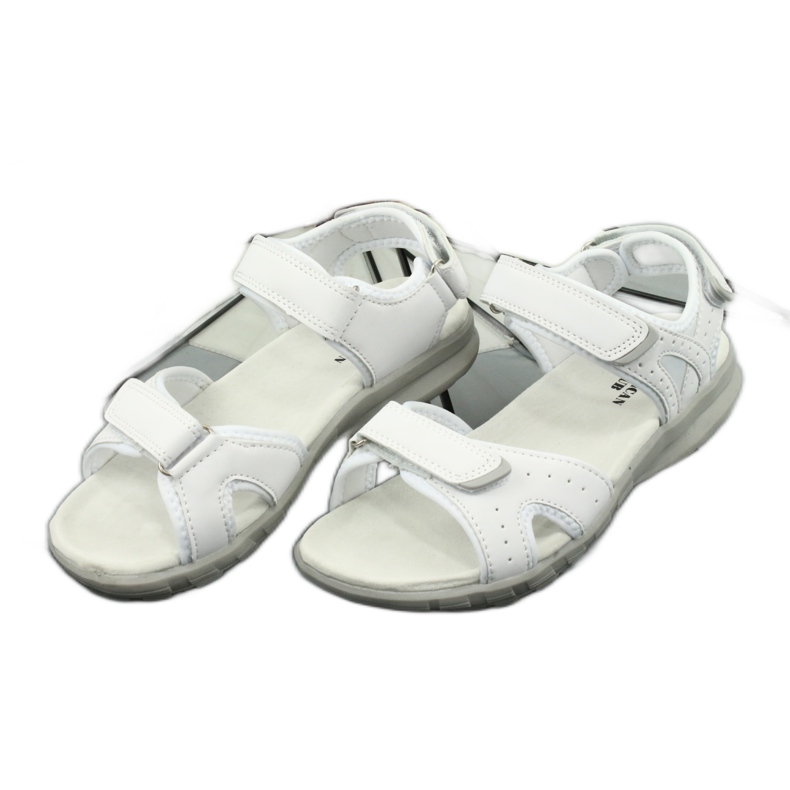 Sandalias deportivas blancas American Club HL15 / 20 blanco 2