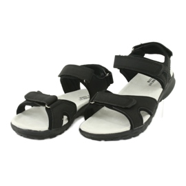 Sandalias deportivas negras American Club HL15 / 20 negro 2