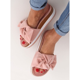 Pantuflas rosas de mujer SS116P Pink 2
