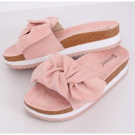 Pantuflas rosas de mujer SS116P Pink rosado 4
