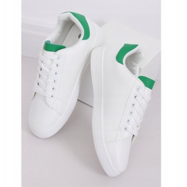 Zapatillas de mujer blancas y verdes LV101P Green blanco 1 Zapatillas de mujer blancas y verdes LV101P Green blanco 1