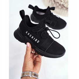 Calzado deportivo infantil negro juvenil ABCKIDS B012310074 2