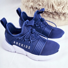 Zapatos deportivos para niños Azul marino ABCKIDS B012310074 1
