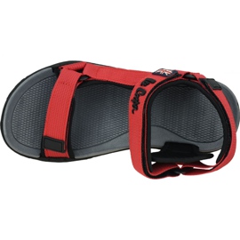 Sandalias para mujer Lee Cooper LCWL-20-34-014 negro rojo 2