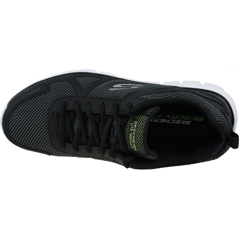 Skechers Track-Bucolo M 52630-BKW negro azul 2